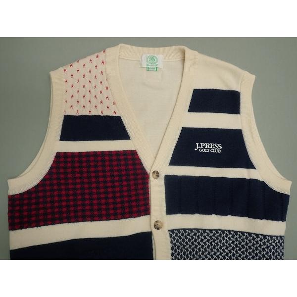 J.PRESS（J.プレス） J・PRESS GOLF CLUB ニットベスト・LL□ジェイ