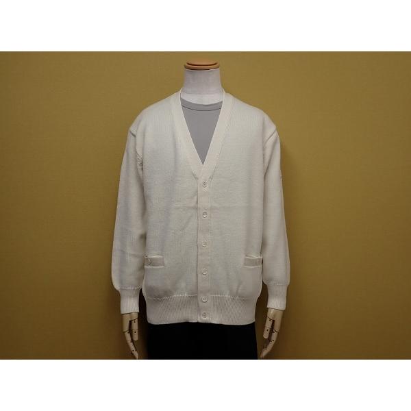 PAPAS（パパス） バックロゴ ウールニットカーディガン□パパス/メンズ