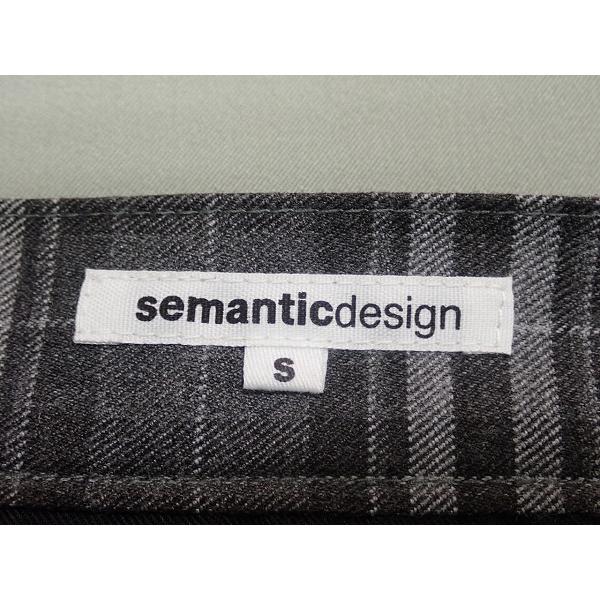 semantic design（セマンティックデザイン） カーゴパンツ・S