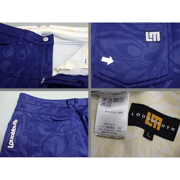 LOUDMOUTH（ラウドマウスゴルフ） パンツ・L□ラウドマウス/ゴルフ/裏