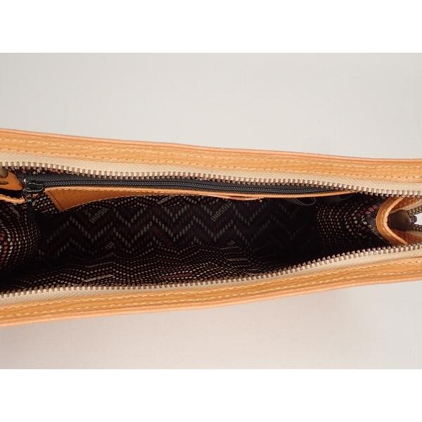 MISSONI レザーセカンドバッグ☆ミッソーニ/鞄/22*1*4-14 MISSONI レザーセカンドバッグ☆ミッソーニ/鞄/22*1*4-14