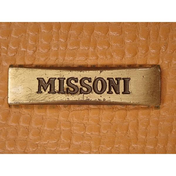 MISSONI レザーセカンドバッグ☆ミッソーニ/鞄/22*1*4-14 MISSONI レザーセカンドバッグ☆ミッソーニ/鞄/22*1*4-14