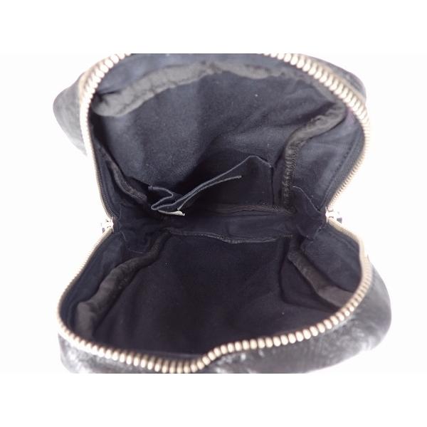 【新品未使用】Supreme Leather Waist Bag “Black\" SHIPS JET BLUE レザーボディバッグ☆シップス ジェットブルー