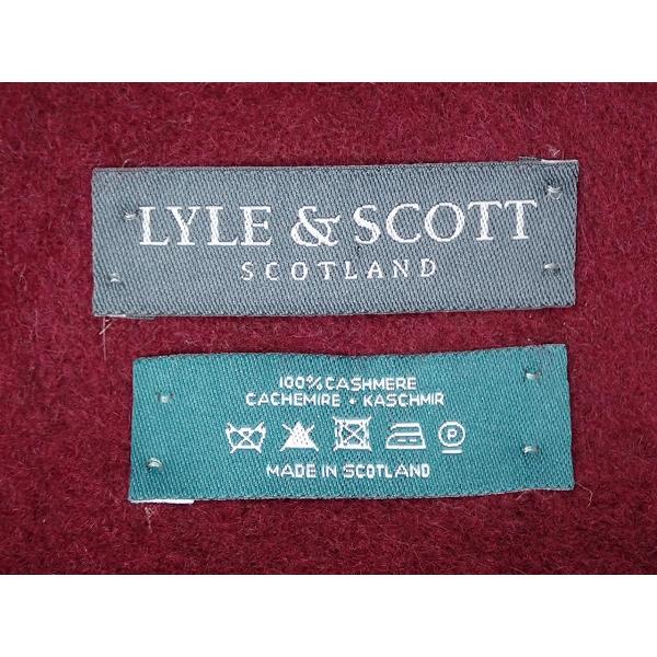 高級ライン】カシミヤ100％ LYLE & SCOTT ハーフジップニット M