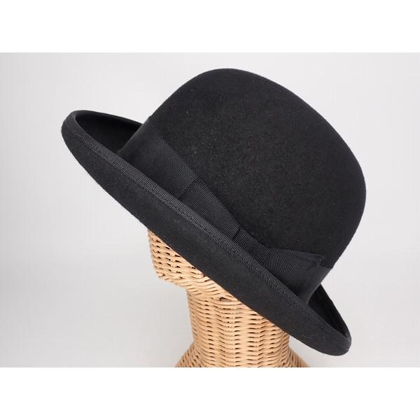 CA4LA ボーラーハット・58cm☆カシラ/日本製/黒/メンズ/@B2/24*6 CA4LA ボーラーハット・58cm☆カシラ/日本製/黒/メンズ/@B2/24*6