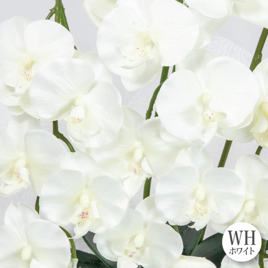 仏花　お供え花　初盆　造花　白百合　白胡蝶蘭アレンジ 仏花 お供え花 初盆 造花 白百合 白胡蝶蘭アレンジ - メルカリ