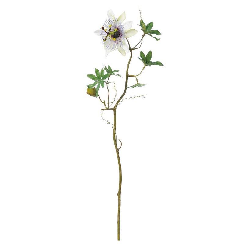 Asca 時計草 1輪 つぼみ1個 花材 造花 A A フェイクグリーンの神戸花物語 通販 Yahoo ショッピング