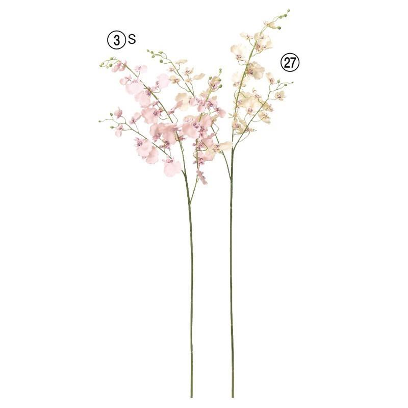 神戸花物語 asca オンシジューム（32輪 つぼみ13個） 花材 造花