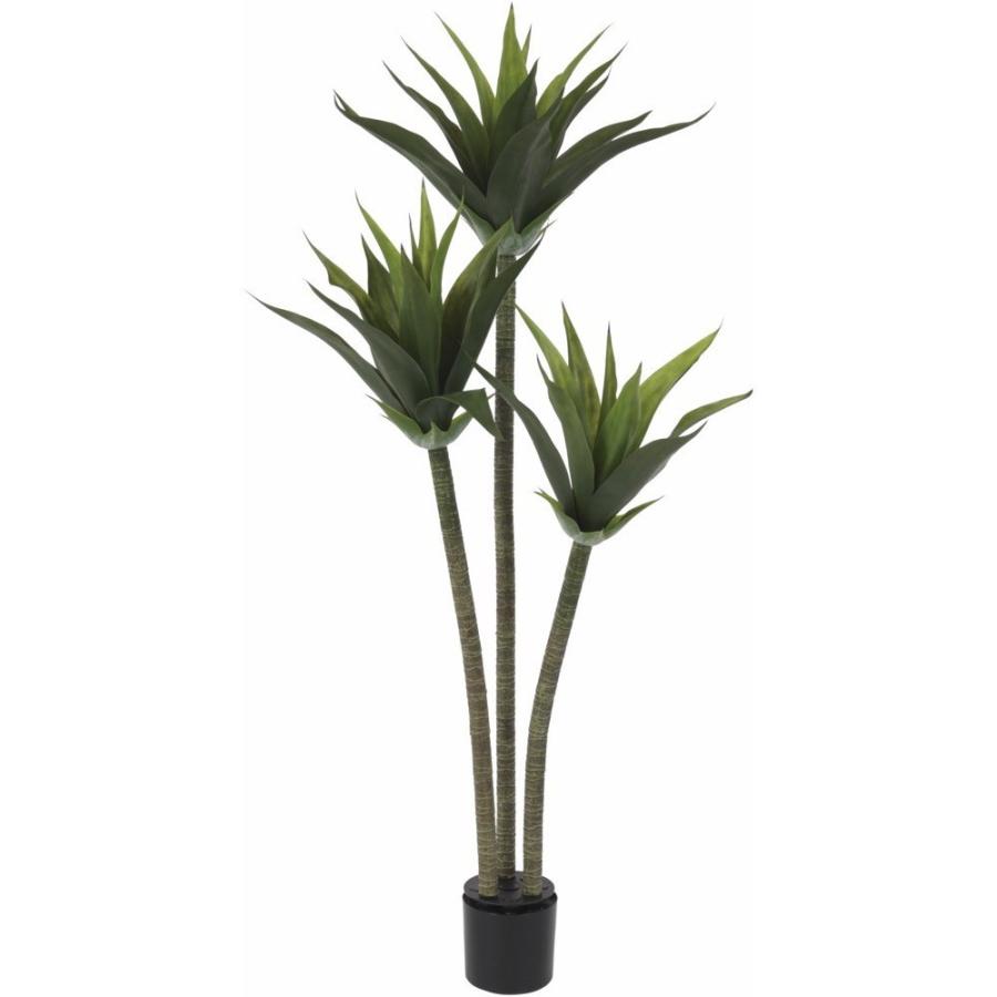 神戸花物語 観葉植物 造花 屋外対応 アガベ 120cm