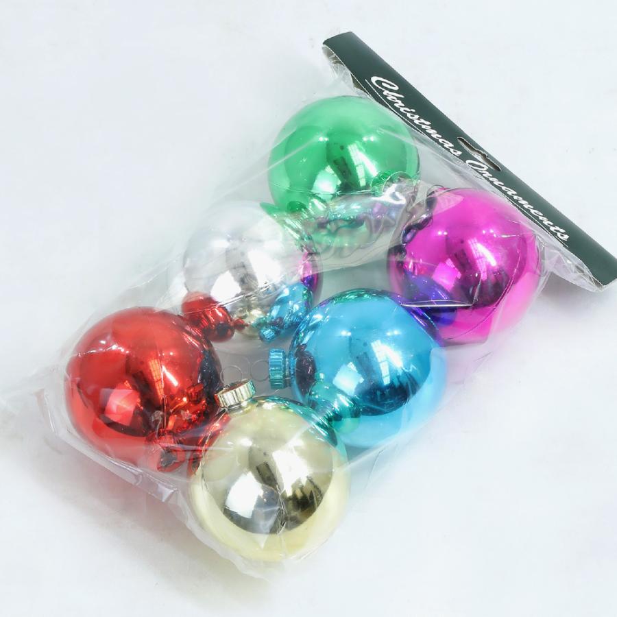 神戸花物語 クリスマス Xmas グッズ 40mmメッキボール 6個入
