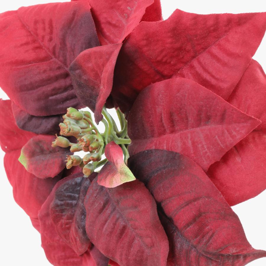 神戸花物語 フェイクグリーン 観葉植物 造花 ジャイアントポインセチア