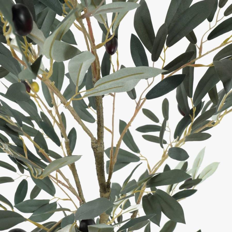 フェイクグリーン 大型 人工 観葉植物 造花 オリーブツリー トールポット 150cm 鉢植 CT触媒 光触媒 インテリア リアル 感謝祭 