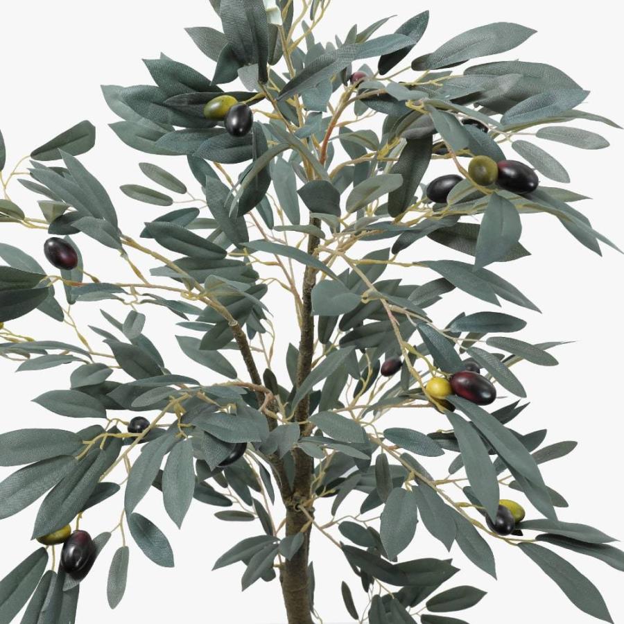フェイクグリーン 大型 人工 観葉植物 造花 オリーブツリー トールポット 150cm 鉢植 CT触媒 光触媒 インテリア リアル 感謝祭 