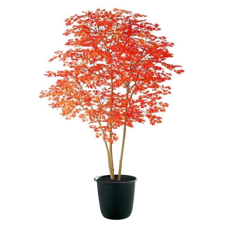 神戸花物語 メーカー直送｜人工観葉植物 大型 ヤマモミジ株立 RED FST 