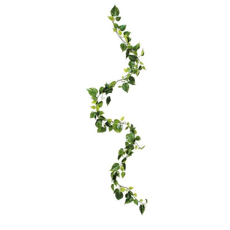 品質が 観葉植物 造花 フィロガーランド 180cm 人工観葉植物 CT触媒 インテリア フェイクグリーン お気に入りの 光触媒 96344