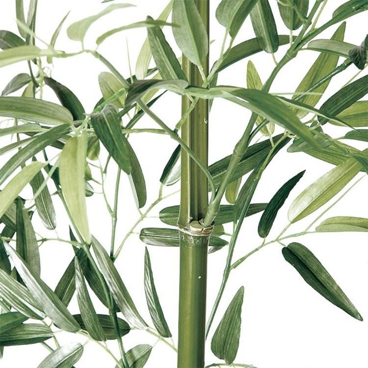 メーカー直送｜フェイクグリーン 大型 青竹1本立 (バンブー) 250cm 人工観葉植物 観葉植物 造花 インテリア 98994の画像