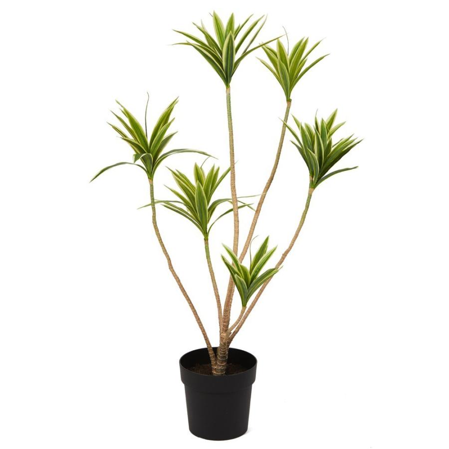 人工観葉植物 造花 光触媒 大型 ドラセナレフレクサポット 110cm フェイクグリーン リアル Ct触媒 P45 Vk P45 フェイクグリーンの神戸花物語 通販 Yahoo ショッピング