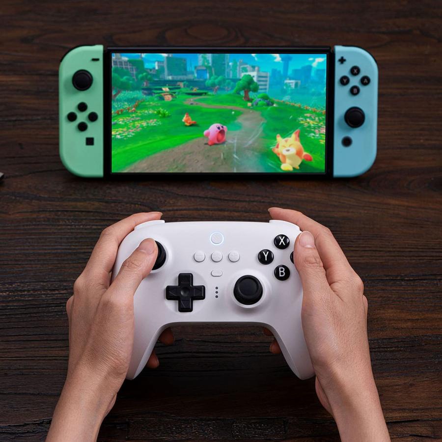 8bitdo ultimate アルティメット ワイヤレス コントローラー 8bit プロコン 2.4G 充電ドック付き スイッチ switch steam Deck 対応｜k-havens｜04