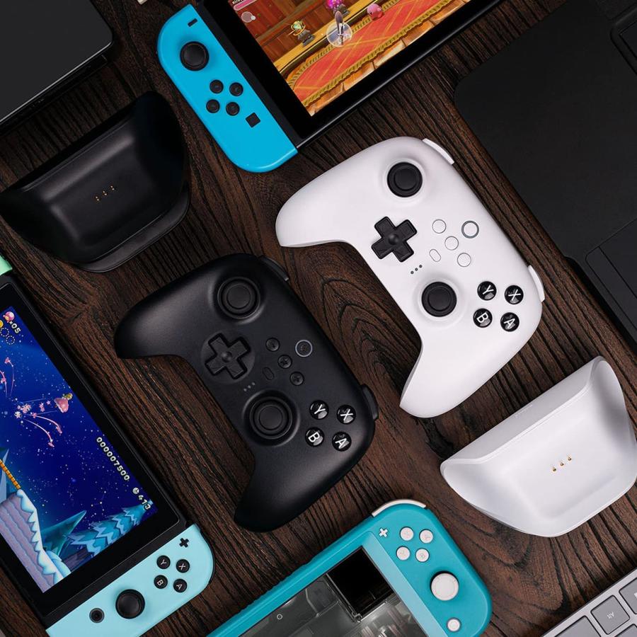 8bitdo ultimate アルティメット ワイヤレス コントローラー 8bit プロコン 2.4G 充電ドック付き スイッチ switch steam Deck 対応｜k-havens｜07