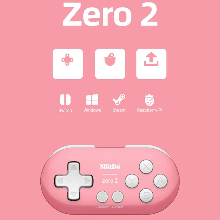 8bitdo ZERO 2 ゲームパッド コントローラー android／macOS／windows/Nintendo Switch スマホ タブレット ハンドルボックス iPad/Android各種ゲーム対応可能｜k-havens｜09