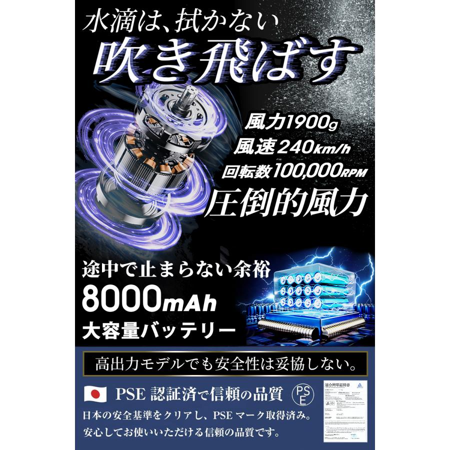2026年最新アップデート】 最強 ブロワー 洗車 嵐神 ARAJIN 超強力