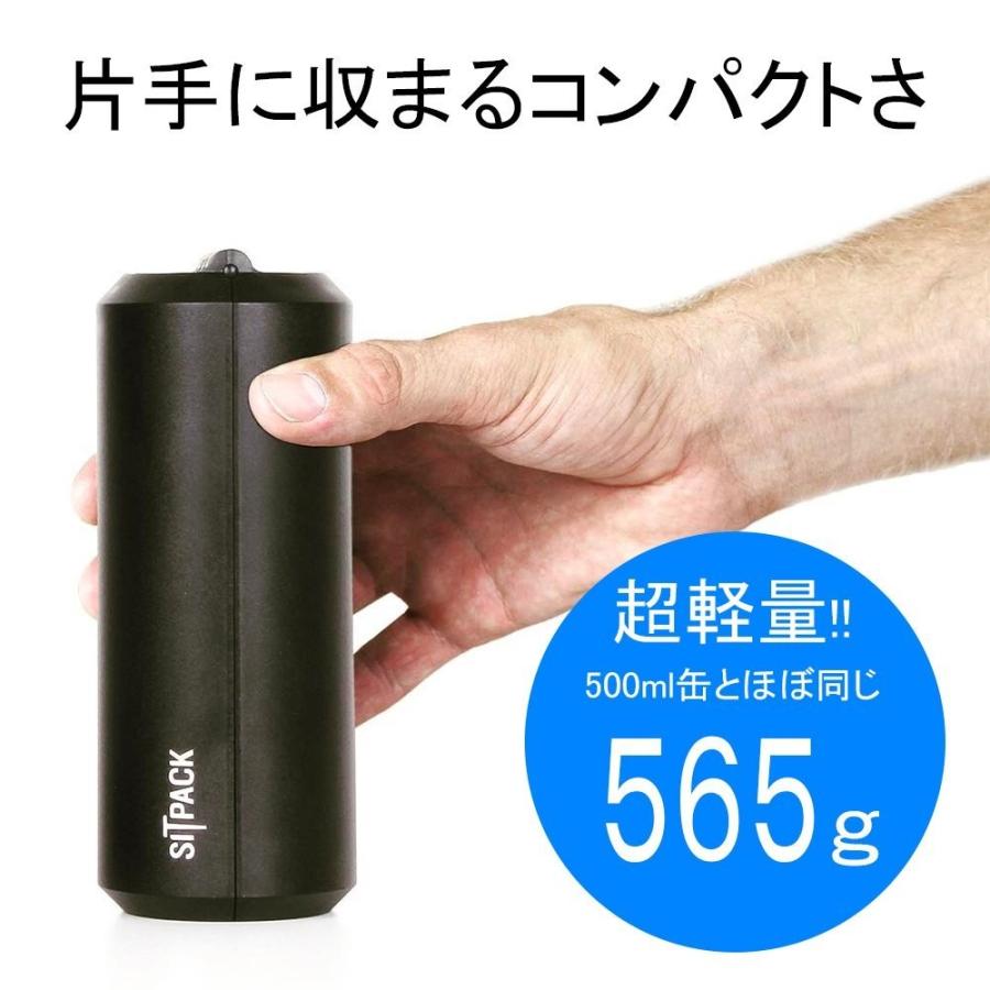 SITPACK シットパック　黒　折りたたみチェア　2個セット 楽天市場】折りたたみチェア シットパック ラバーグリップ付き