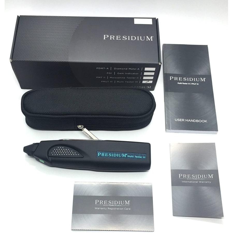 ダイヤモンドテスター2点セット PRESIDIUM MultiTester マルチテスター III ダイヤモンド