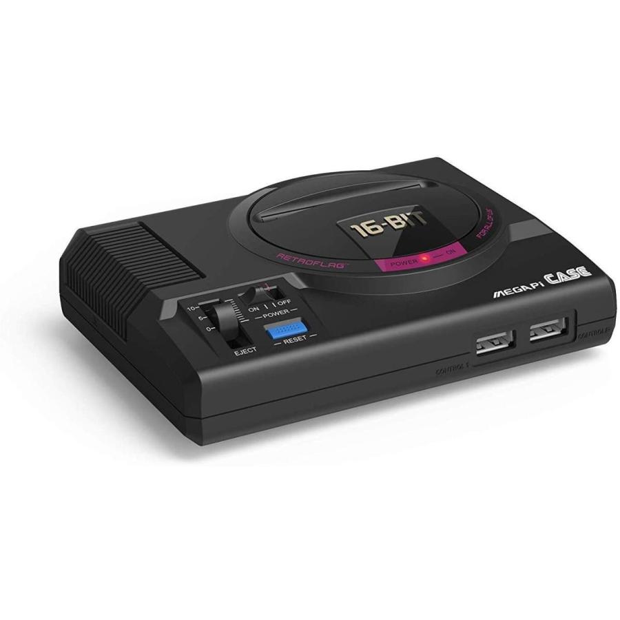 raspberry pi3Model B+＆レトロフラッグケース レトロフラッグ Retoroflag メガドライブ型 Piケース MEGAPi Case for