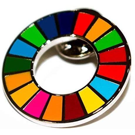 Sdgs 国連 17色 公式 ピンバッジ バッジ バッチ バッヂ 襟章 留め具 日本未発売 正規品 Sdgs K Havens 通販 Yahoo ショッピング