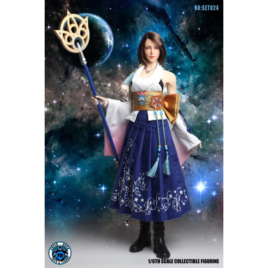 Super Duck Set024 スーパーダック コスプレシリーズ ファイナルファンタジーx Ffx 1 6スケール ユウナ ヘッドと衣装セット Set024 K Havens 通販 Yahoo ショッピング