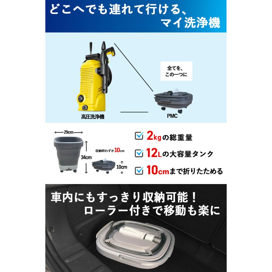 SPEEVAL スマートウォッシュ 高圧洗浄機 コードレス 充電式 タンク式