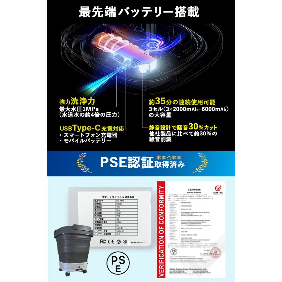高圧洗浄機 コードレス 充電式 タンク式 洗車 水道不要 コンパクト 大