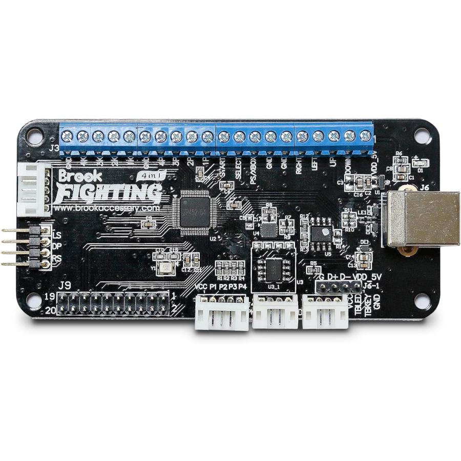 Brook Universal Fighting Board UFB アケコン基板 PS5 XB Series X/S XB One XB 360 PS4 PS3 Switch NEOGEO Mini PS Classic PCに対応 ハンダ付け済み Brook Universal Fighting Board UFB アケコン基板 PS5 XB Series X/S XB One XB 360 PS4 PS3 Switch NEOGEO Mini PS Classic PCに対応 ハンダ付け済み
