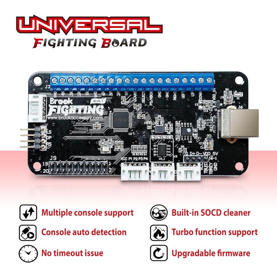 Brook Universal Fighting Board UFB アケコン基板 PS5 XB Series X/S