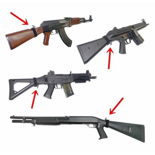 フリーダムアート 89式小銃 AK47 SIG552 P90 等マルチスイベル フリーダムアート 89式小銃 AK47 SIG552 P90 等マルチスイベル