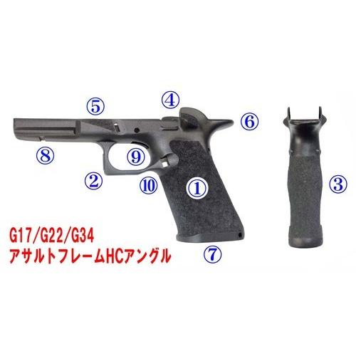 フリーダムアート 東京マルイ G17/G22/G34用 アサルトフレーム