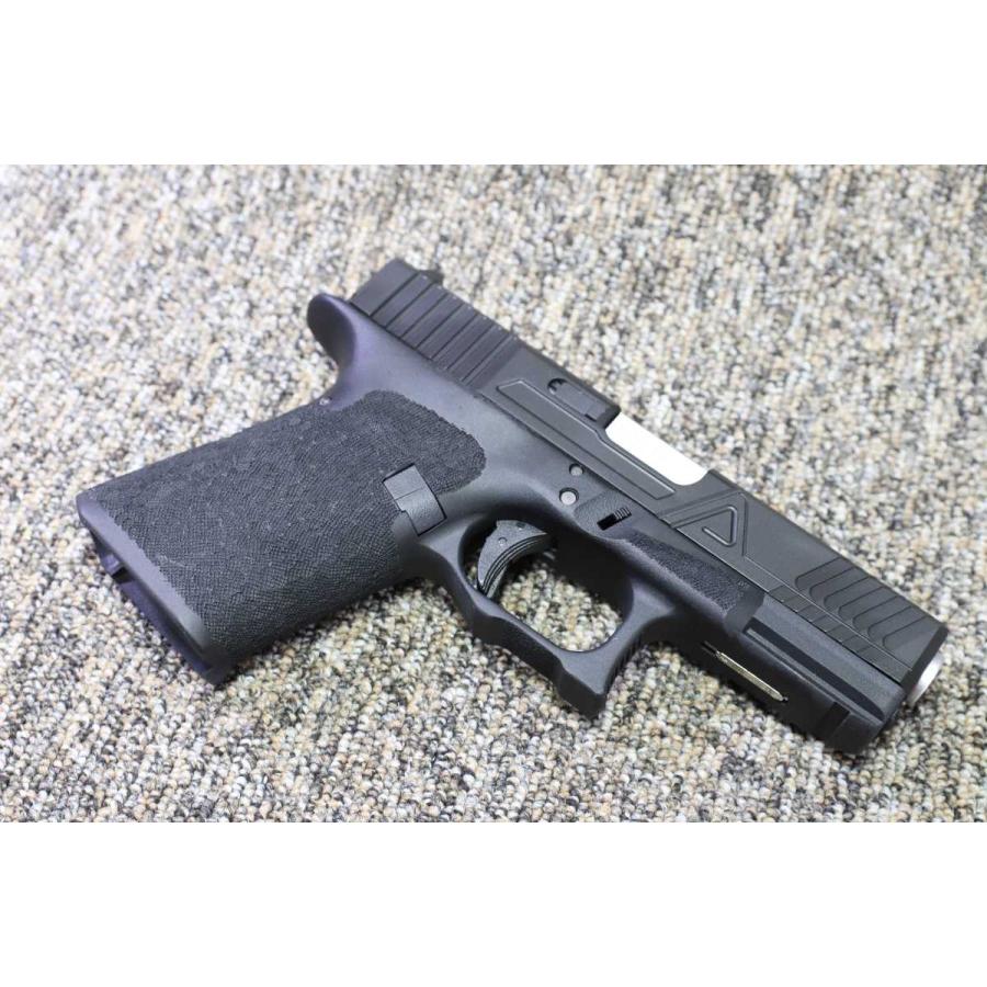 マルイ「Glock19」ベース「Agency Arms 純正切削カスタムスライド」+「Glock19 アサルトフレーム」完成コンプリート品｜k-hobby