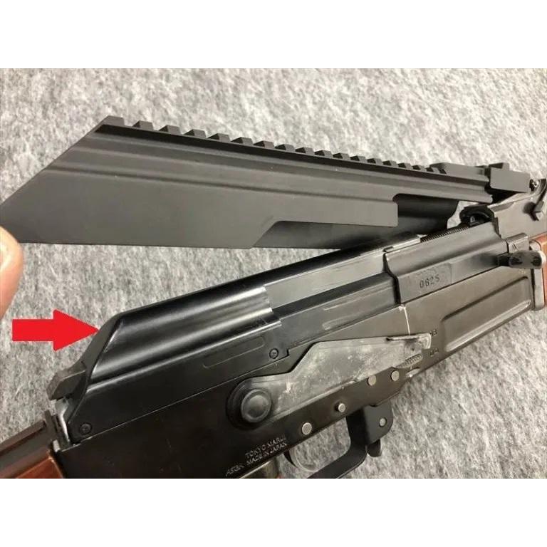 次世代AK47.74.102.AKストーム 対応 MOMOPAPA custom parts製「レール トップカバー」