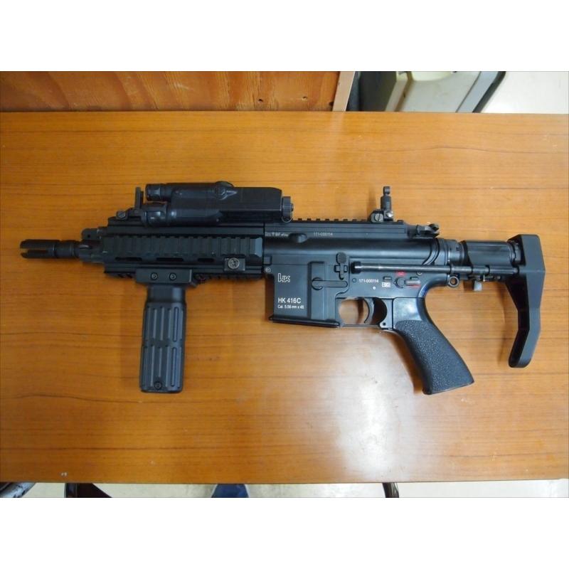 ケイ・ホビー 次世代電動ガン HK416C用カスタムバットプレート ケイ・ホビー 次世代電動ガン HK416C用カスタムバットプレート