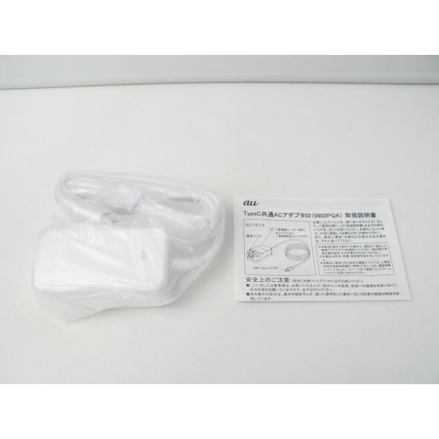 au 純正品 TypeC 共通ACアダプタ02 0602PQA 充電器 【新品 未使用】【0602PQA】|k-ichi3333|03