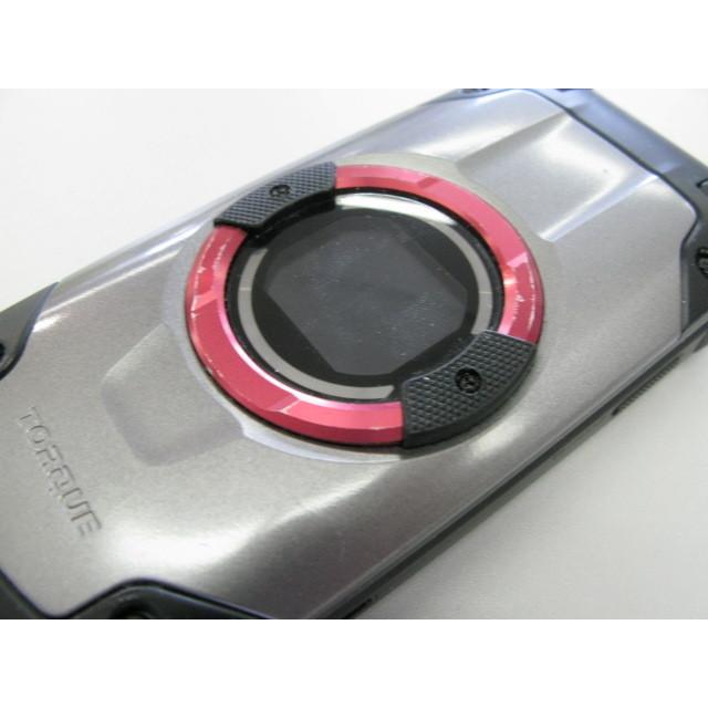 au au KYF33 TORQUE X01 シルバー SIMフリー SIMロック解除済み 良品