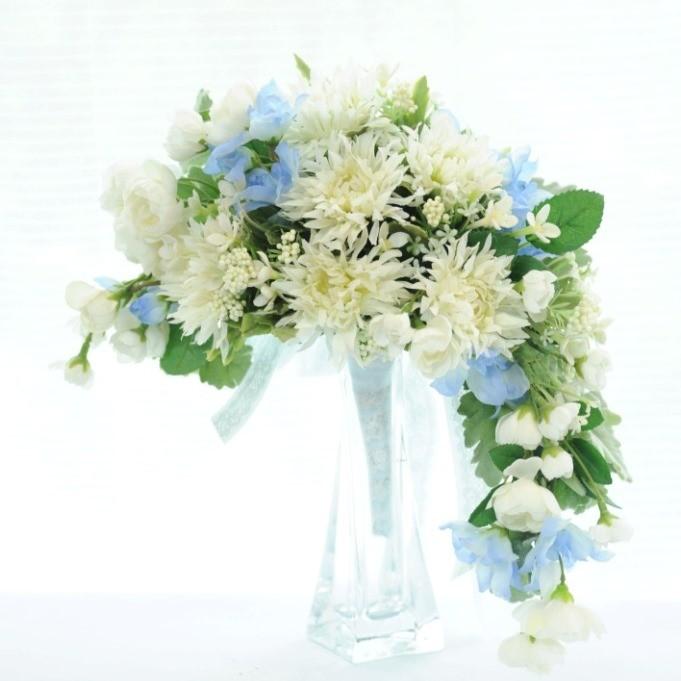 シルクブーケ クローディア ブートニア ヘアパーツ付３点セット 送料無料 結婚式 造花 ブライダルブーケ ブーケトス ウェディング 残せるブーケ 安い Gift Shop K Jaw 通販 Yahoo ショッピング