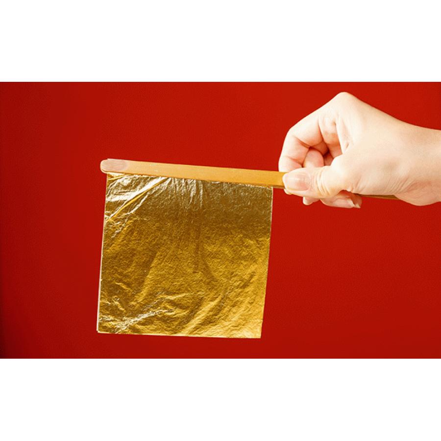 食用金箔】「華ふぶき」箔タイプ10枚 金箔 シート 金沢 アイスクリーム