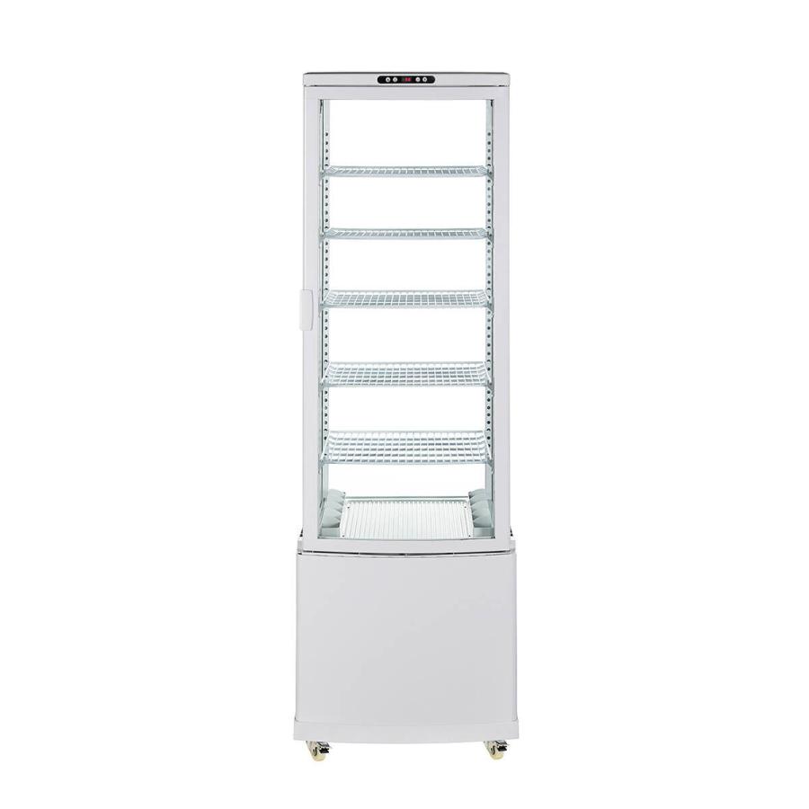 ★美品★KIJIMA ヒジル 冷蔵ケース HJR-URK80WT 80L 楽天市場】【9月目玉商品！】 80L 白 4面ガラス 冷蔵ショー