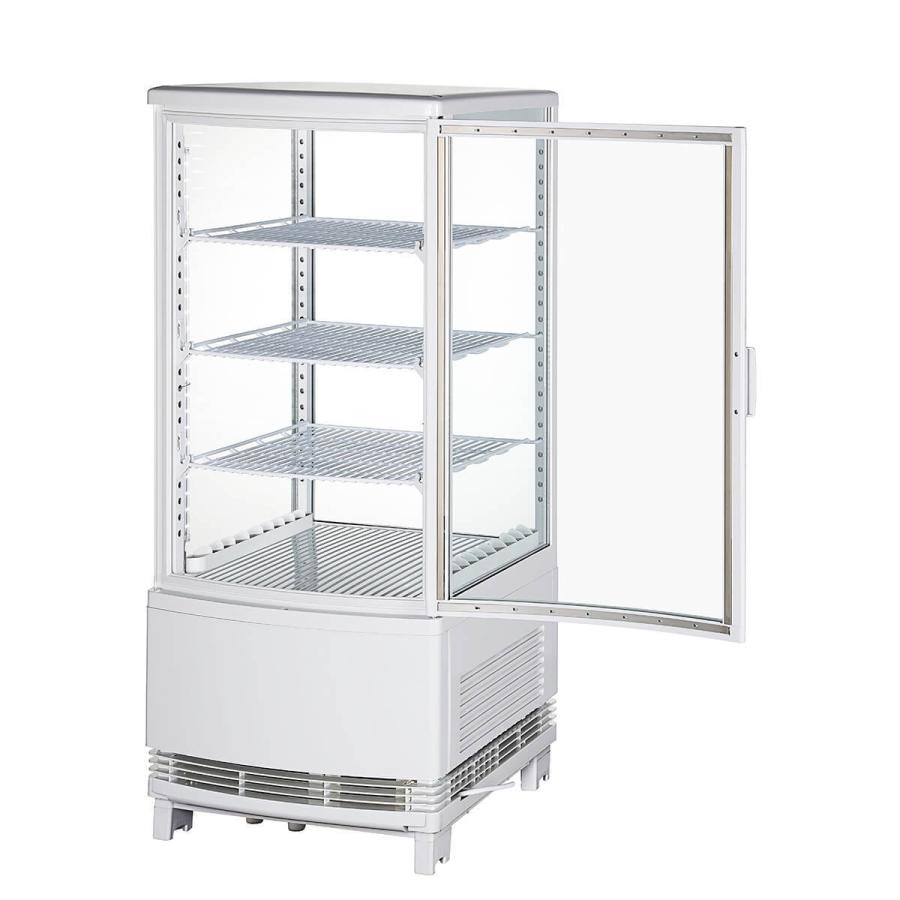 ショーケース 楽天市場】【9月目玉商品！】 95L 赤 レトロ 冷蔵ショーケース