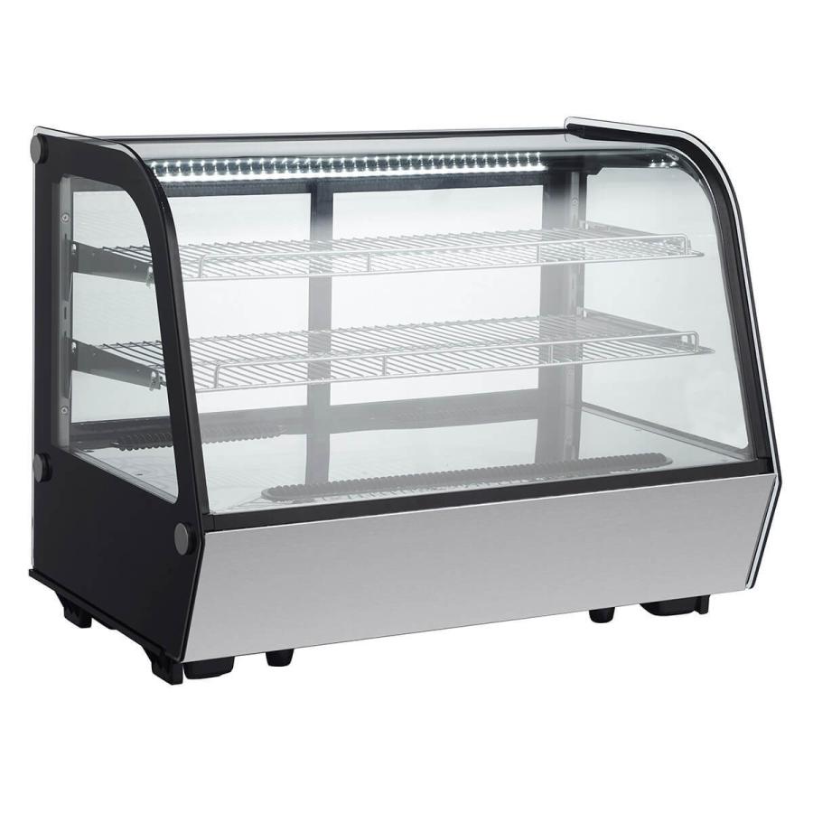 kijima　160L卓上冷蔵ショーケース/ケーキ 対面HJR-UTK160 アウトレット売り尽くし特価】 160L 業務用卓上冷蔵ショーケース 【HJR