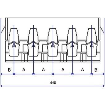 18S 越後製 ツース盤 ワイド幅 4枚組 適応ピッチ135〜165mm P18SN 強化