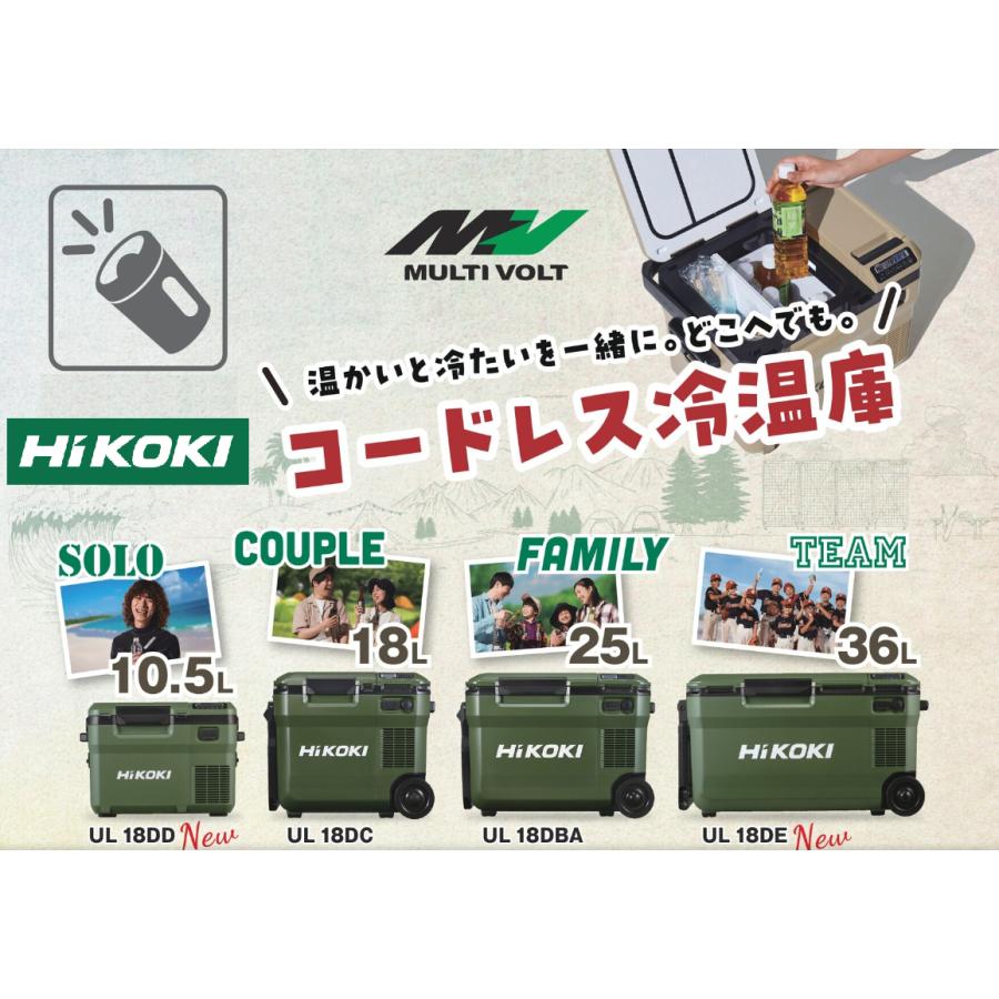 HiKOKI コードレス冷温庫 UL18DD BSL36A18X付 Amazon.co.jp: HiKOKI(ハイコーキ) 14.4V/18V コードレス 冷温庫