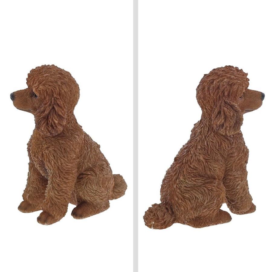 QY-145 【 送料無料 】 プードル レッド おしゃれな オブジェ