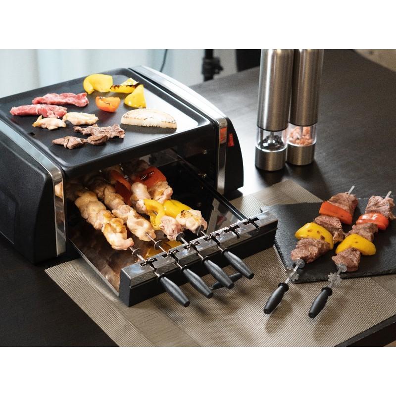 訳あり特価品/箱不良] 自動回転グリル＆ホットプレート SC-T666 自動